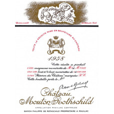 Chateau Mouton Rothschild 1958